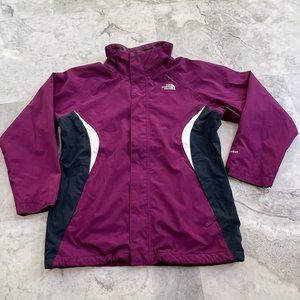 The North Face Shell HyVent Purple Jacket Coat Size‎ XL Xlarge 18